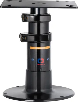 Produktbild von Giant Heavy Duty schwarzer Tischfuß - Osculati 48.720.04