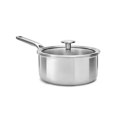 Produktbild von KitchenAid Kasserolle Mehrschicht-Edelstahl - ø 16 cm / 1.5 Liter