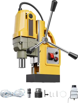 Obrázok produktu pre Magnetická vŕtačka Elektrická jadrová vŕtačka 1400W - priemer vrtáka φ40mm - 12500N - žltá farba