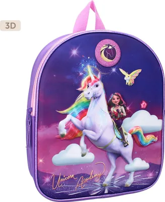 Image de Plecak 3D Akademia Jednorożców 32 cm - Oficjalna Licencja