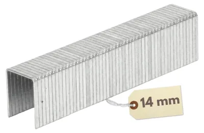 Produktbild von Tackerklammern Typ 50 Heftklammern Handtacker Klammer Tackernadeln Stahlklammer Tacker Klammern T-50 verzinkter Stahl Heft Klammern Flachdrahtklammern 14 mm 10000 St