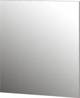 Produktbild von Garderobenspiegel "392" in braun. Abmessungen (BxHxT) 74x80x3 cm