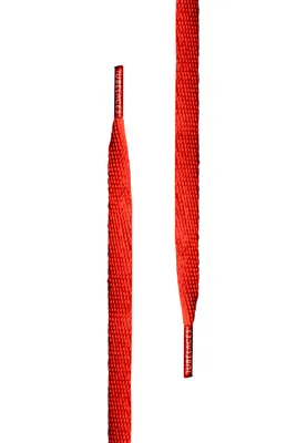 Produktbild von Tubelaces Schnürsenkel White Flat Red-90cm