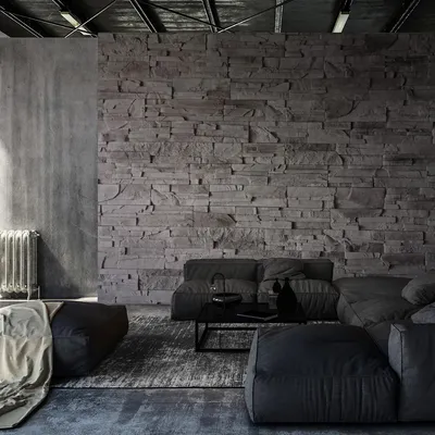 Immagine prodotto di Muralo XXL in tessuto non tessuto FOTOTAPETE grigio mattone ardesia effetto 3D (L) 520 cm x (H) 318 cm carta da parati murale SOGGIORNO CAMERA DA LETTO 4789