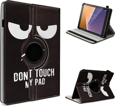 Produktbild von Schutzhülle für Vodafone Tab Prime 6 / 7 Tablet Tasche Schutz Hülle 360° DrehbarFarben:Motiv 4