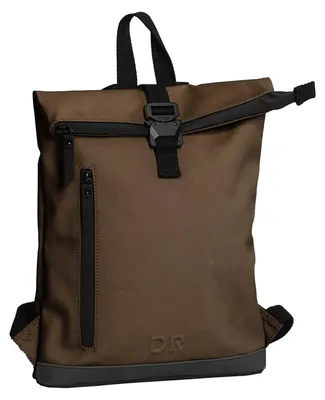 Produktbild von Daniel Ray Rucksack Yeppoon mit Rolltop-Steckschnallen-Verschluss - Rollrucksack mit vielen Fächern in Taupe