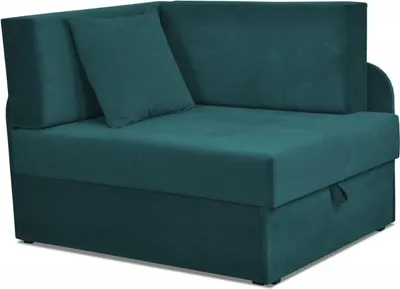 Produktbild von Family Meble Kindersofa Denis Ecksofa mit Schlaffunktion Bettzeugbehälter Klappbares 3 Schlaflängen Strapazierfähiges Material Schmutzabweisend (T 28)