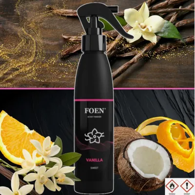 Produktbild von Parfüm Foen Vanilla 200 ml Duft für Pakete und Autos