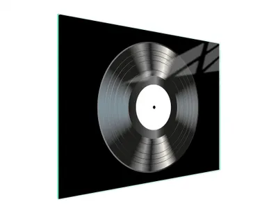 Obrázok produktu pre Sklenená doska na krájanie 52x40 VINYL
