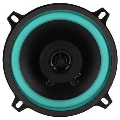 Image de Haut-parleur coaxial rond pour voiture Hi-Fi 5 pouces 12 V 60 W double sortie haute sensibilité universel