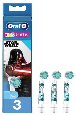 Produktbild von Oral-B 80352667, 3 Stück(e), Blau, Weiß, Star Wars, 3 Jahr(e), Deutschland, Oral-B