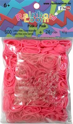 Produktbild von Rainbow Loom® Gummibänder Pink