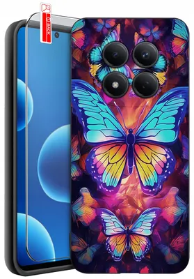 Productafbeelding van Beschermhoes voor Xiaomi Redmi Note 15 Pro 5G | DESIGNEN | MATTE SILICONEN HOESJE + GLAS
