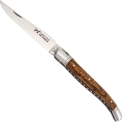Produktbild von Laguiole Messer-Taschenmesser 12C27-Stahl, Bocoteholz, 100 mm