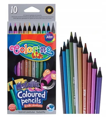 Zdjęcie produktu dla Colorino, Kredki ołówkowe, 10 kolorów
