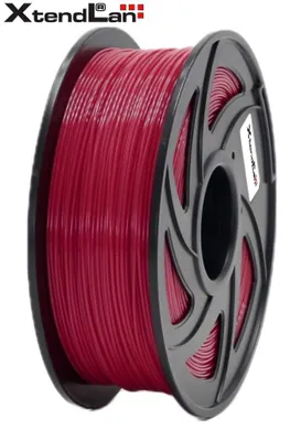Image de XtendLAN, filament PLA, 1,75 mm, rouge, 1 kg