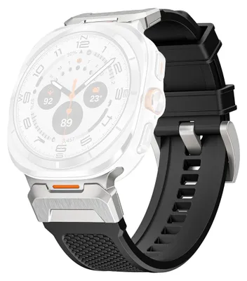 Obrázek produktu pro Techsuit Watchband (W068) – řemínek pro Samsung Galaxy Watch Ultra 47 mm – černý / stříbrný