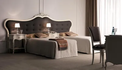 Obrázek produktu pro Hotelový nábytek: 2 postele, moderní design, nábytek, 2dílná sada
