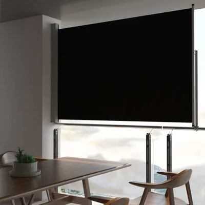 Immagine prodotto di Maison Exclusive - Tenda laterale estensibile 160x300 cm Nero