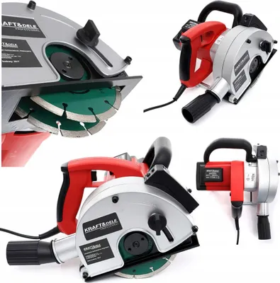 Zdjęcie produktu dla Bruzdownica Kraft&Dele 3100 W 230 V 4000 RPM
