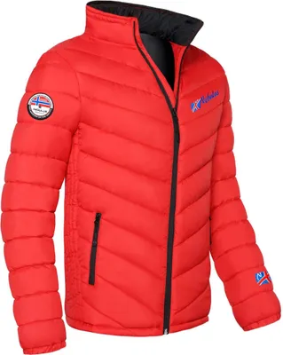 Zdjęcie produktu dla Kurtka zimowa Nebulus TANNO męska, ciepła kurtka outdoorowa, praktyczna i wszechstronna kurtka przejściowa i zimowa, P4787 - męska, czerwony, S