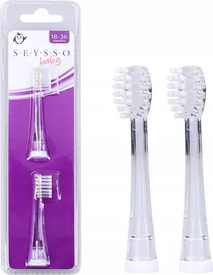 Produktbild von Seysso Baby Pinguin Zahnbürste Spitzen 18-36