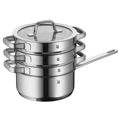 Image de WMF Compact Cuisine Stielkasserolle mit Deckel, 20 cm 8900536500