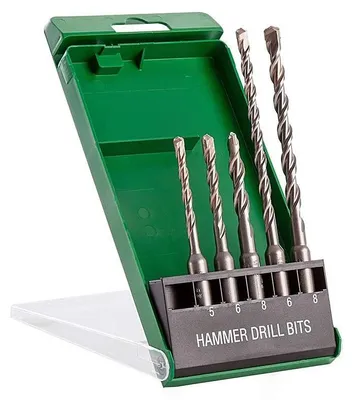 Image de Jeu de forets carbure 782530 SDS-Plus 5 pièces 5/6/8X110 + 6/8X160