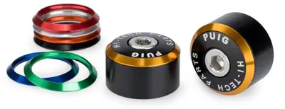 Image de PUIG 22097N Embouts de guidon Balance adaptés à la YAMAHA MT-09 SP Noir