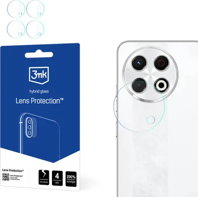 Obrázok produktu pre 3mk Hybridná sklenená ochrana objektívu pre objektív fotoaparátu Tecno Spark 30 ProCamera 0,16 mm 6H (4 kusy)