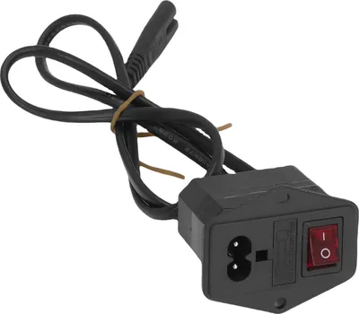 Imagen del producto de Interruptor de encendido eléctrico para sofá, color rojo, con un solo botón y alta sensibilidad. Interruptor de control de encendido para sillones reclinables eléctricos, ideal para muebles eléctricos