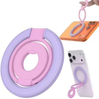 Obrázek produktu pro Magnetický držák na telefon – fofvccv, barva: fialová/růžová – SSDZJ