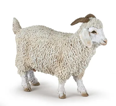 Produktbild von Papo Angoraziege, 3 Jahr(e), Farmyard friends, Weiß, PVC