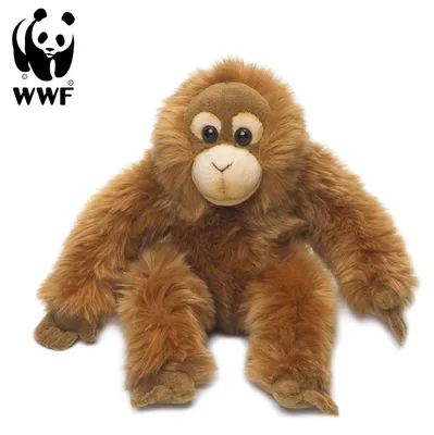 Immagine prodotto di WWF peluche orangutan (23 cm) realistico peluche animale di peluche scimmia