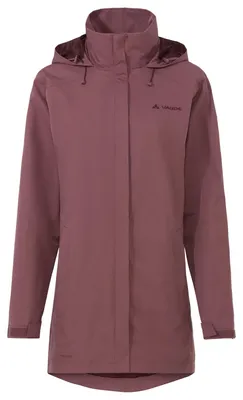 Productafbeelding van VAUDE dames regenjas Escape Parka, waterdichte regenparka, ademend en
