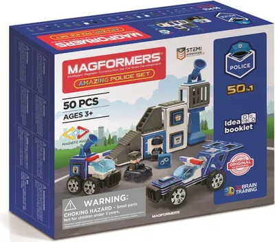 Immagine prodotto di Set polizia MAGFORMERS