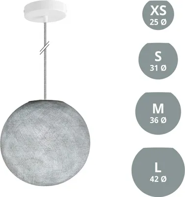 Immagine prodotto di Creative-Cables Lampada a sospensione con paralume Sfera