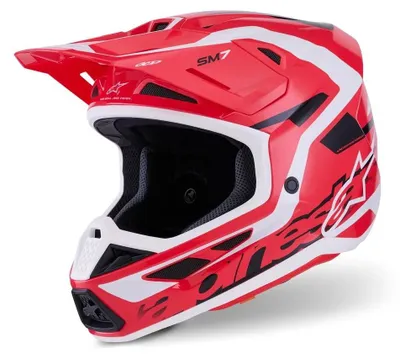 Obrázek produktu pro Helma Alpinestars SM7 Deed, barva: červená/modrá/černá/bílá, velikost: XS