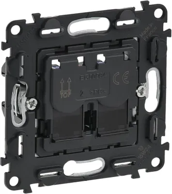 Produktbild von Legrand Datendose 2xRJ45 Cat6A STP