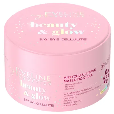 Image de Beurre corporel anti-cellulite Eveline Cosmetics Beauty & Glow, 200 ml