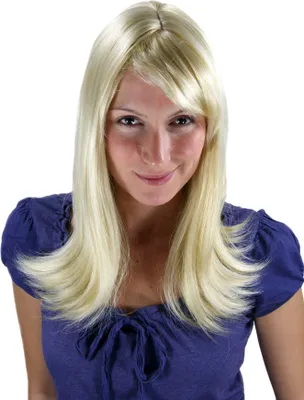 Produktbild von WIG ME UP Perücke, Blond-Mix, Seitenscheitel, 3218-611