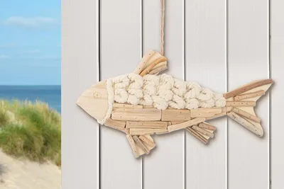 Produktbild von Gilde Holz Hänger Fisch VE 3 51457