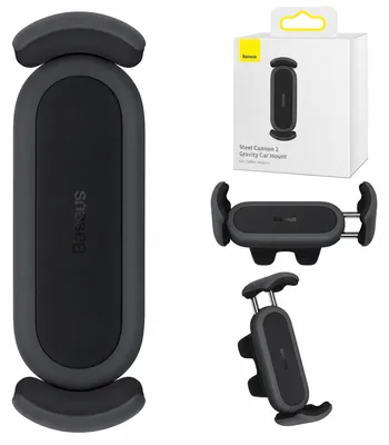 Zdjęcie produktu dla Baseus SUGP000001, Telefon komórkowy/Smartfon, Uchwyt aktywny, Samochód, Czarny