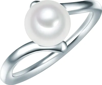 Produktbild von Valero Pearls Ring Sterling Silber Süßwasser-Zuchtperle 50100034 62