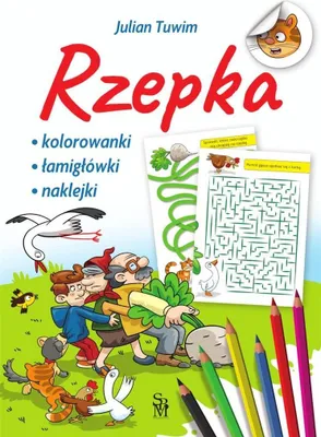 Image de Rzepka Kolorowanki, łamigłówki i naklejki dla dzieci