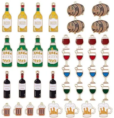 Obrázok produktu pre 40 kusov smaltovaných foriem na výrobu šperkov