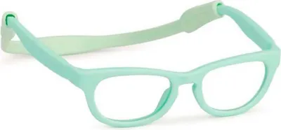 Produktbild von Miniland Puppenbrille türkis Accessoire für Babypuppen Mode