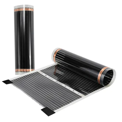 Zdjęcie produktu dla Jopassy 220W/m2, folia grzewcza ogrzewanie elektryczne na podczerwień, ogrzewanie podłogowe, rozmiar poszczególnych sztuk: Długość 2,0 m, szerokość 0,5 m (8㎡)