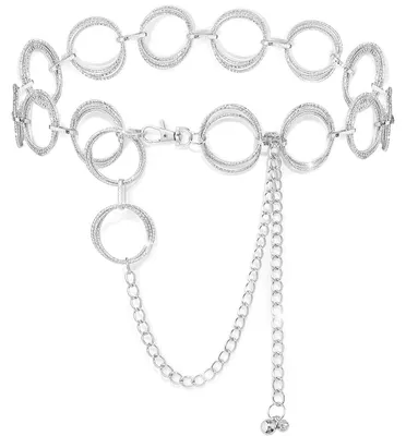 Produktbild von YooAi O-Ring Kettengürtel Taille Gürtel Glieder Für Frauen Metall Link Kette Ges