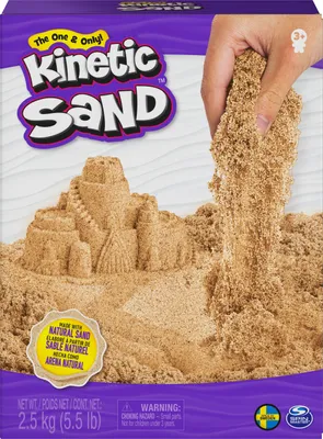 Produktbild von Spin Master 36889 - Kinetic Sand - Braun (2,5 kg)